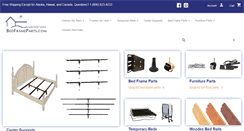 Desktop Screenshot of bedframeparts.com